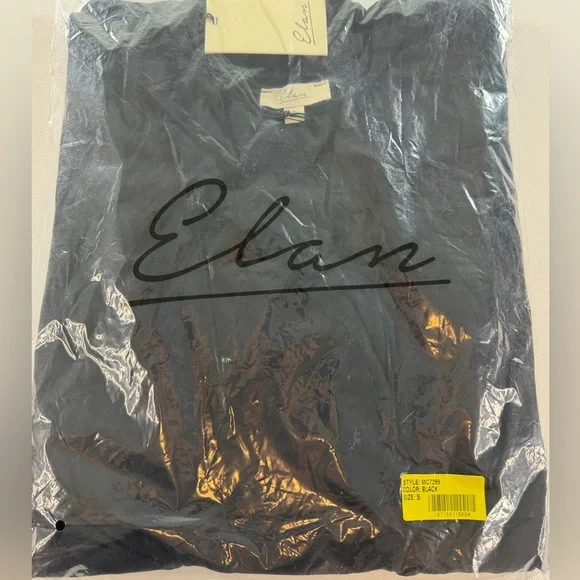 ELAN INTERNATIONAL MISA JUMPSUIT Color Black Sizes S & M - Picture 7 of 8